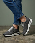 Palmer Women's Vintage Zip Sneakers