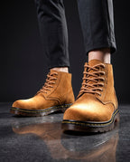 Prescott Men's Suede Lace Up Boots