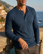 Harrison Men's Long Sleeve Henley
