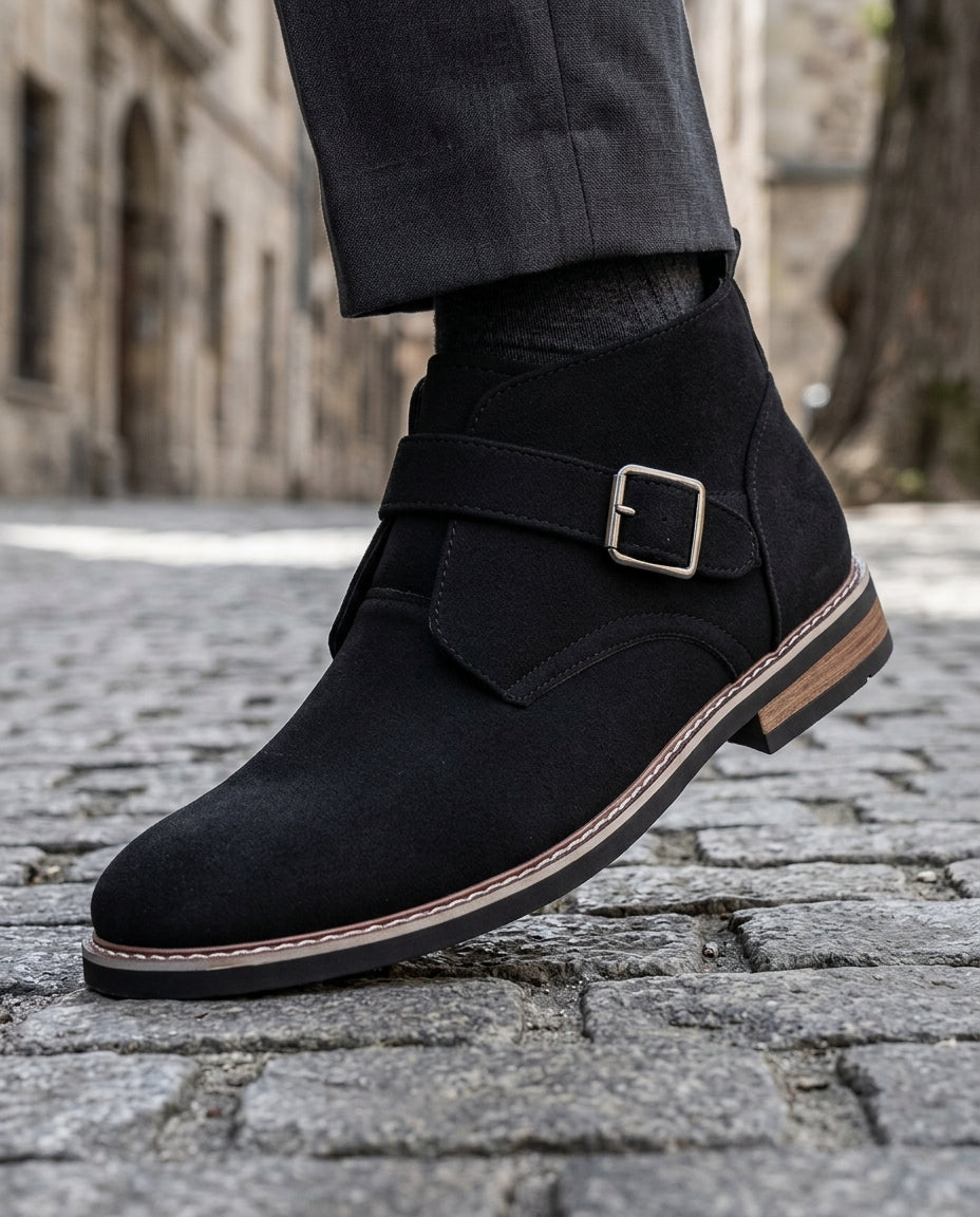 Westbury Men's Monk Strap Chukka Boots
