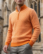 Sutton Men's Merino Wool Quarter Zip