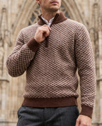 Sutton Men's Merino Wool Quarter Zip
