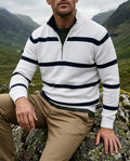 Bennett Men's Cotton Half Zip Sweater