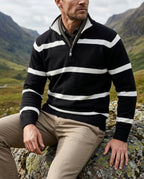 Bennett Men's Cotton Half Zip Sweater