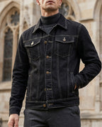 Rhys Men's Classic Denim Trucker Jacket