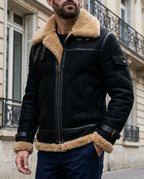 Wilder Men's Shearling Aviator Jacket