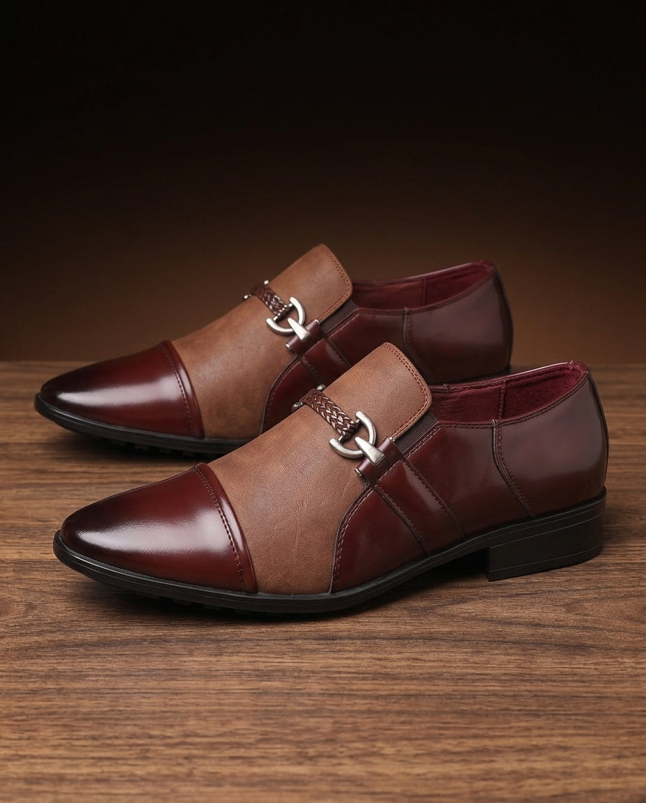 Cedarfield Men's Pointed Toe Slip-On Shoes