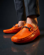 Sinclair Men's Textured Leather Loafers