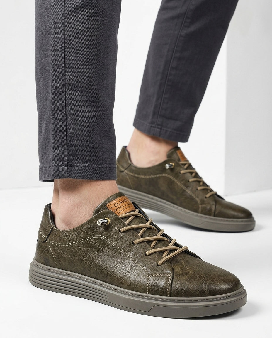 Mazzarini Men's Italian Leather Sneakers