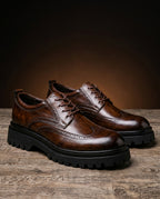 Remington Men's Brogue Leather Derbies