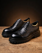 Remington Men's Brogue Leather Derbies