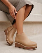 Waverly Women's Orthopedic Platform Wedge Boots