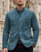 Barrett Men's Suede Button Front Jacket