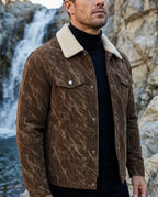 Bram Men's Corduroy Trucker Jacket
