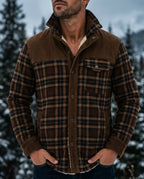Ellison Men's Plaid Wool Jacket
