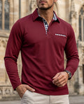 Bastian Men's Long Sleeve Winter Polo
