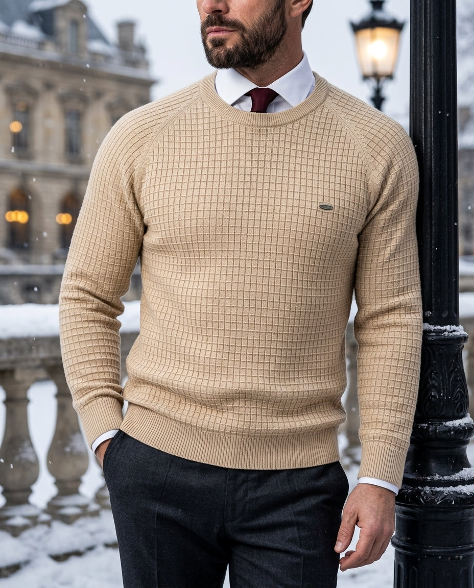 Fabian Men's Structured Winter Sweater