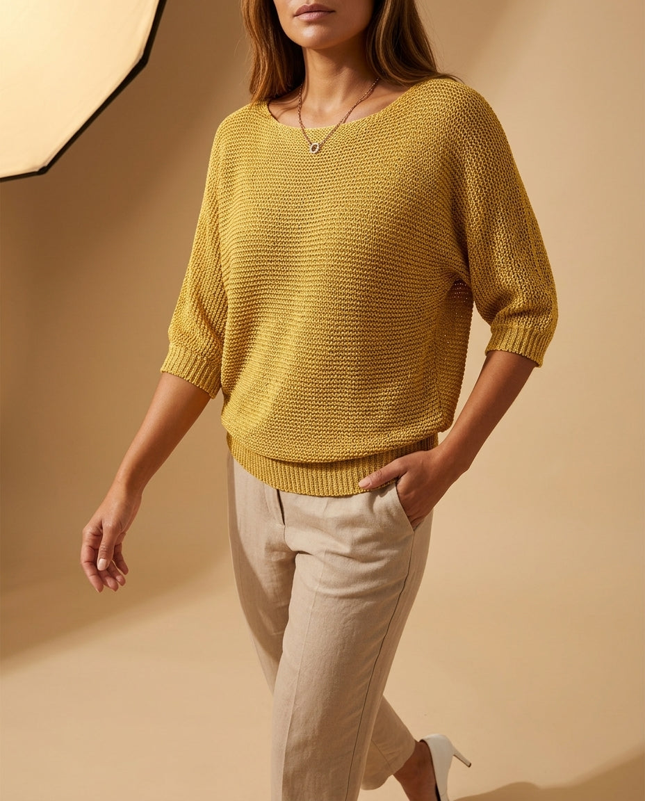 Odalys Women's Elegant Knit Sweater