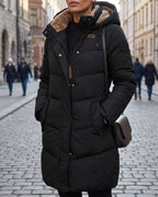 Ottilie Women's Faux Fur Hooded Winter Coat
