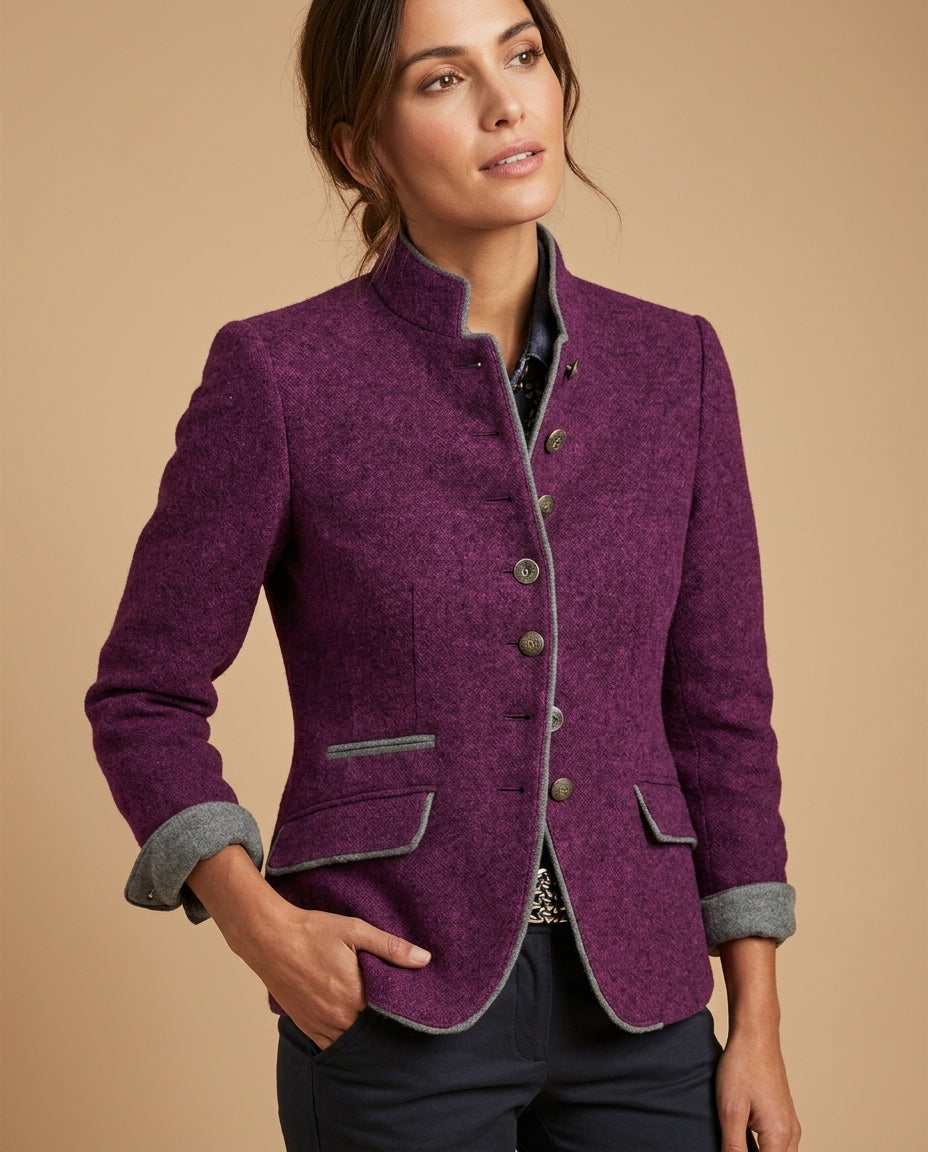 Solene Women's Formal Button Front Cardigan