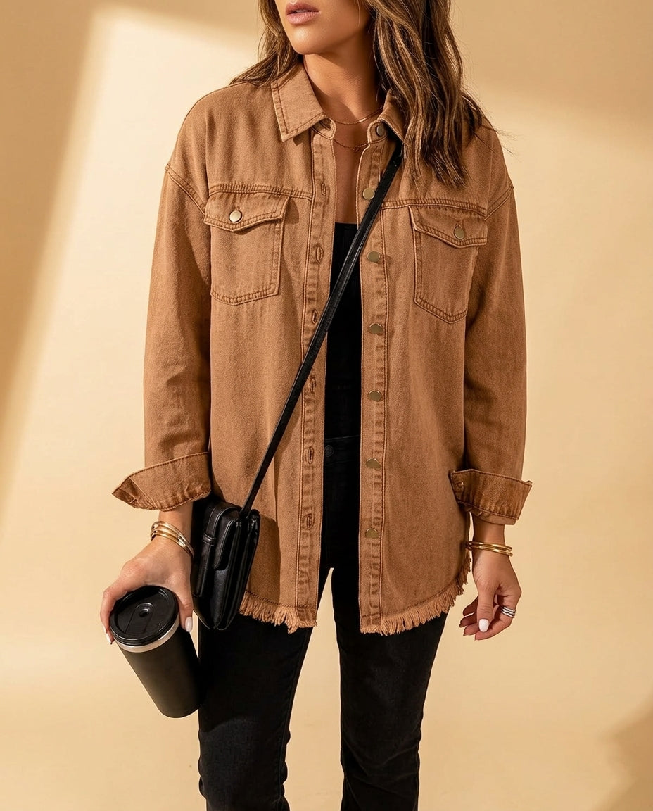 Alix Women's Longline Denim Jacket