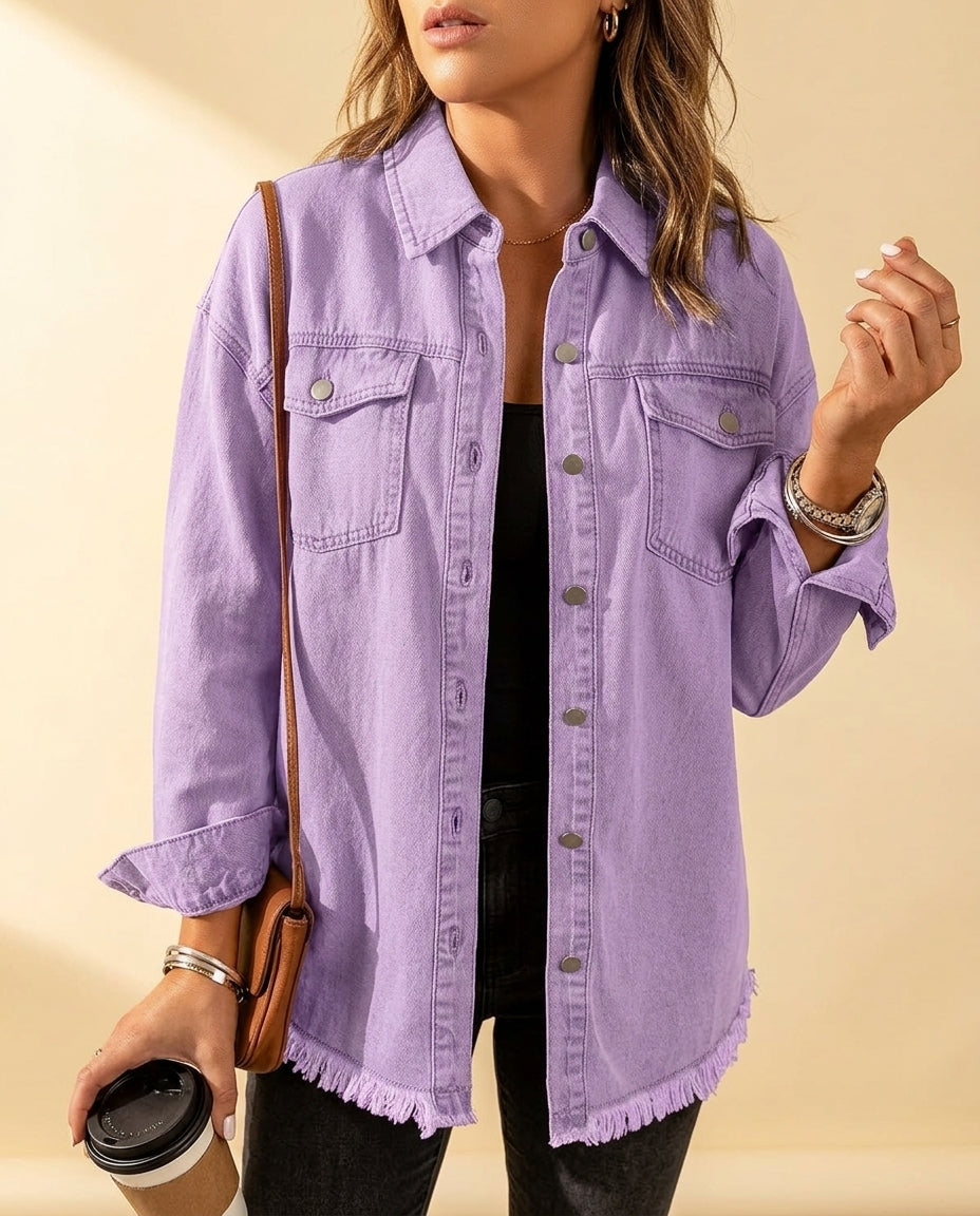 Alix Women's Longline Denim Jacket