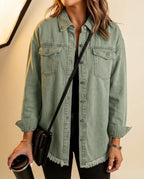Alix Women's Longline Denim Jacket