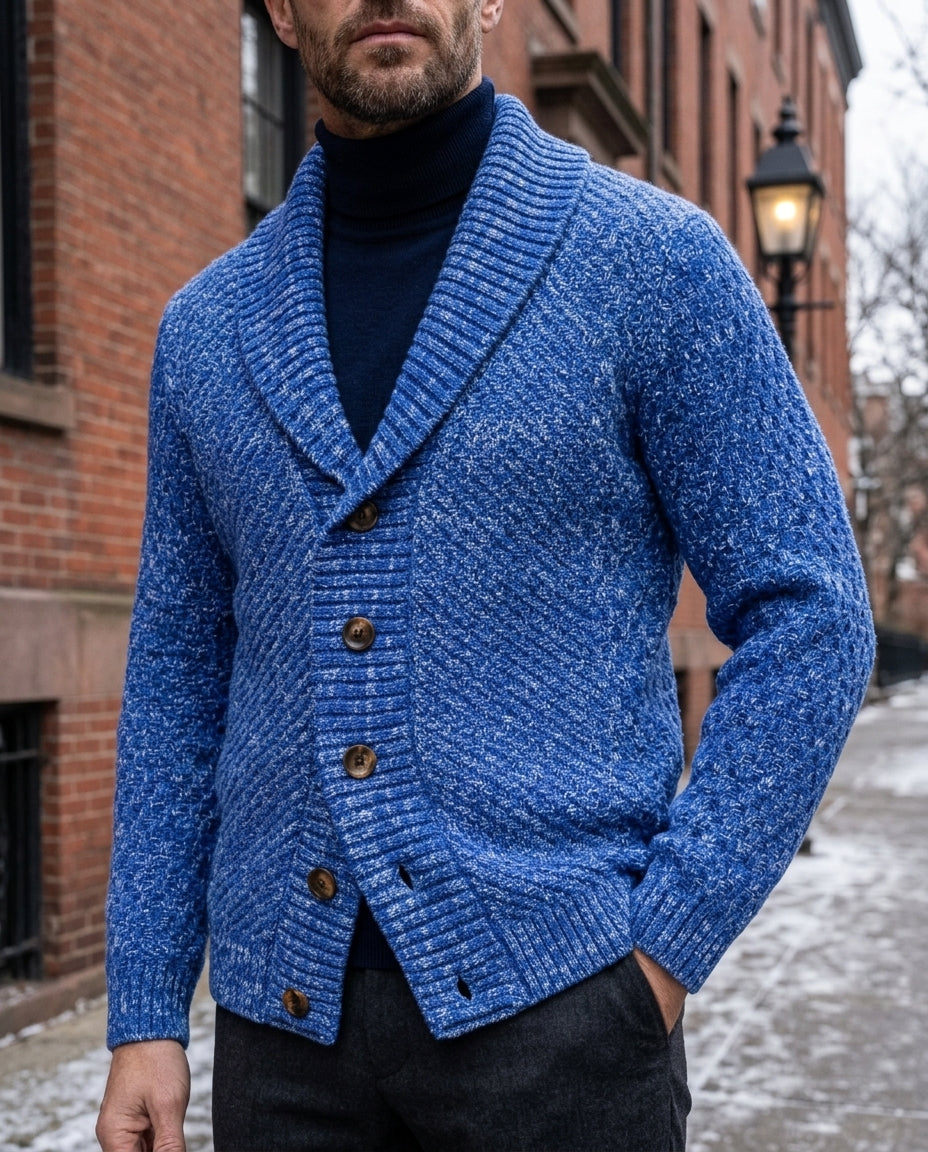 Alistair Men's Heritage Knit Cardigan