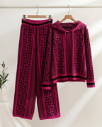 Beatrix Women's Geometric Print Lounge Set