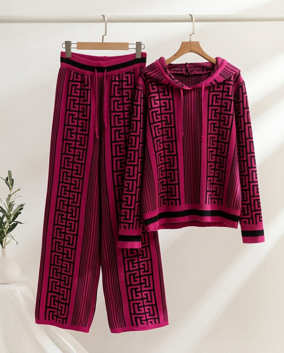 Beatrix Women's Geometric Print Lounge Set