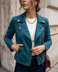 Verlaine Women's Asymmetric Zip Moto Jacket