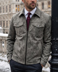 Rowan Men's Retro Leather Jacket