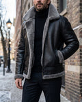 Halden Men's Structured Bomber Jacket