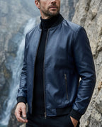 Renegade Men's Leather Bomber Jacket
