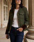 Victoria Women's Herringbone Tweed Jacket