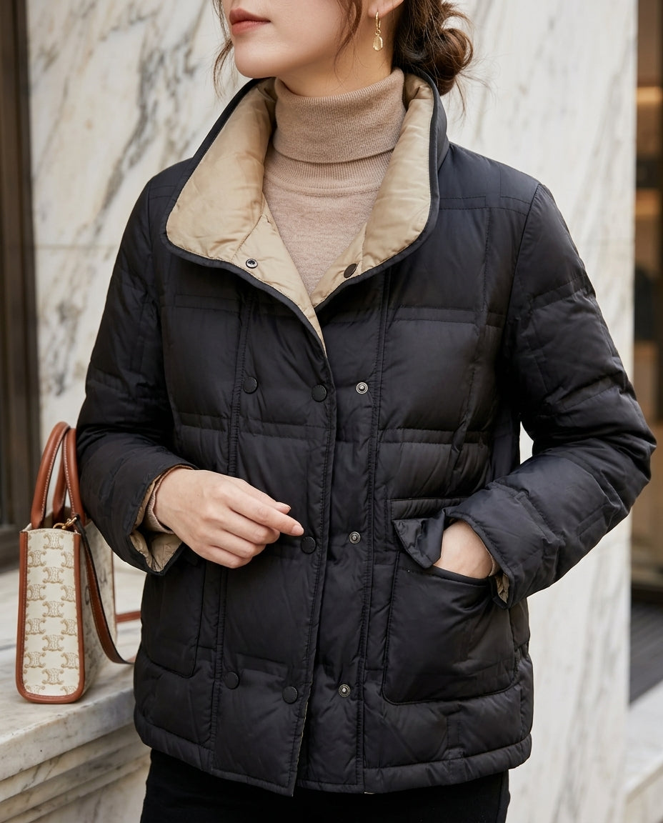 Hasslo Women's Reversible Down Jacket
