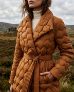 Isabetta Women's Belted Quilted Coat