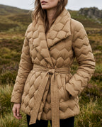 Isabetta Women's Belted Quilted Coat