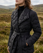 Isabetta Women's Belted Quilted Coat