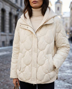 Novara Women's Hooded Quilted Puffer