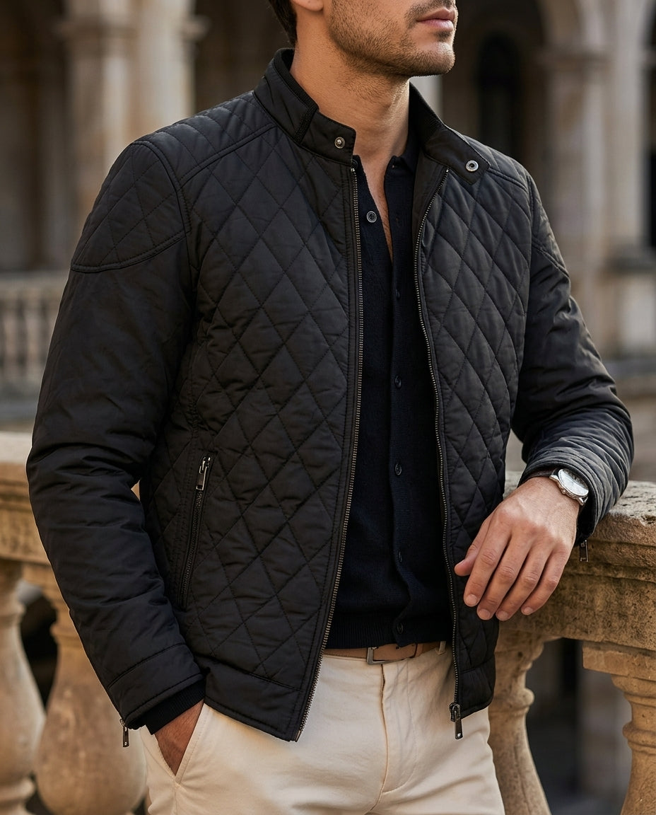 Kestrel Men's Windproof Quilted Jacket