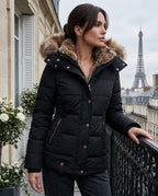 Chantal Women's Hooded Mid Length Puffer