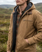 Callum Men's Hooded Zip Front Jacket