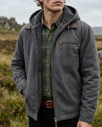 Callum Men's Hooded Zip Front Jacket