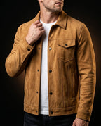 Beverly Men's Suede Retro Jacket