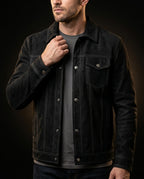 Beverly Men's Suede Retro Jacket