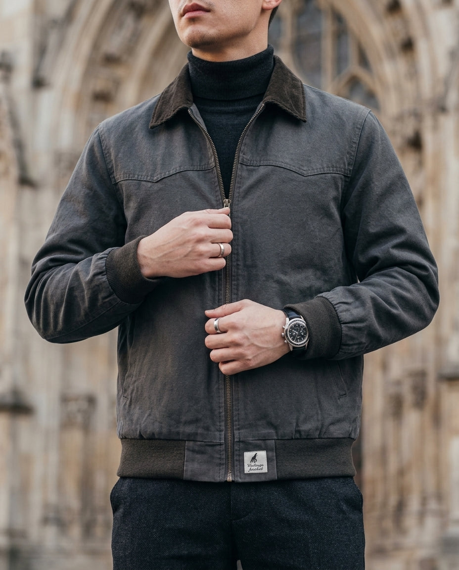 Barrington Men's Twill Work Jacket
