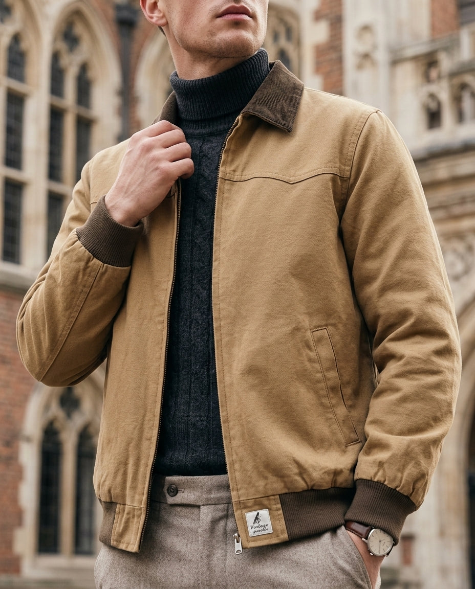 Barrington Men's Twill Work Jacket