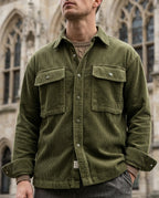 Whitcombe Men's Corduroy Utility Jacket