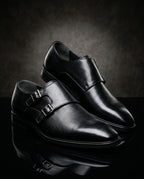 Valmont Men's Double Monk Strap Shoes